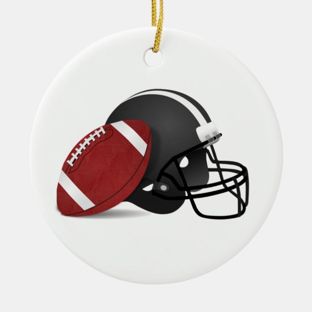 Football Ornament (Front)