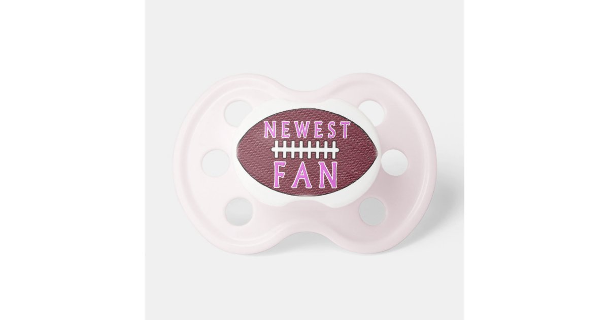 Football Pacifier for Girls Best Pacifier BPA FREE