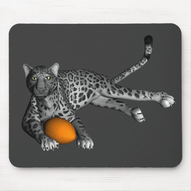Football Panther Mouse Pad (Front)
