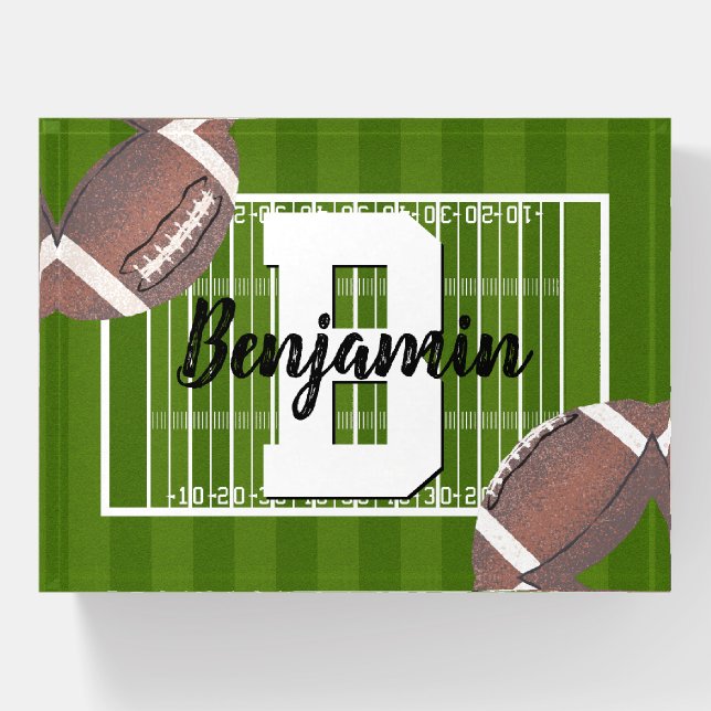 Football Paperweight (Front)