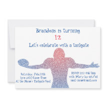 Football Party Invitation