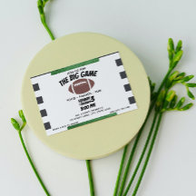 Football Party Invitation