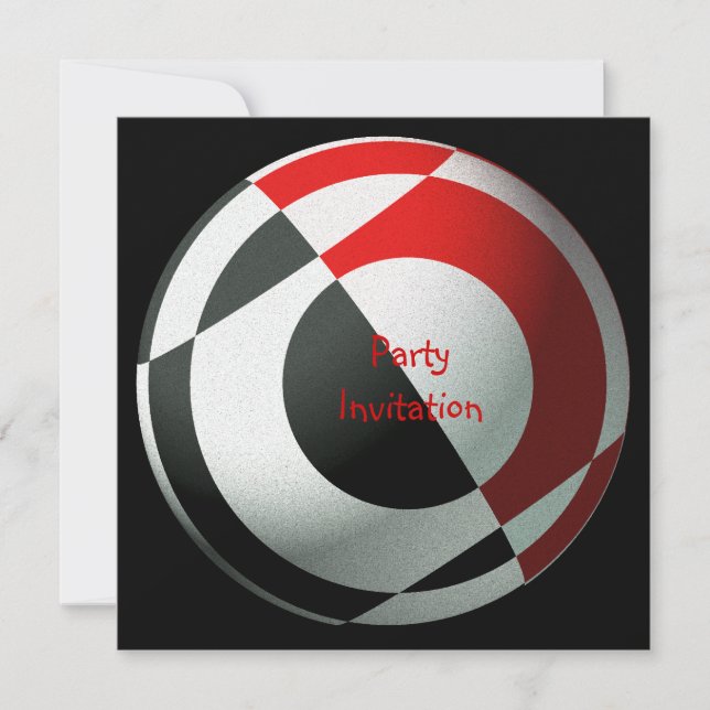 Football Party Invitation (Front)