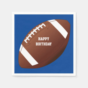 Football Party Paper Napkins