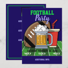 Football Party Purple