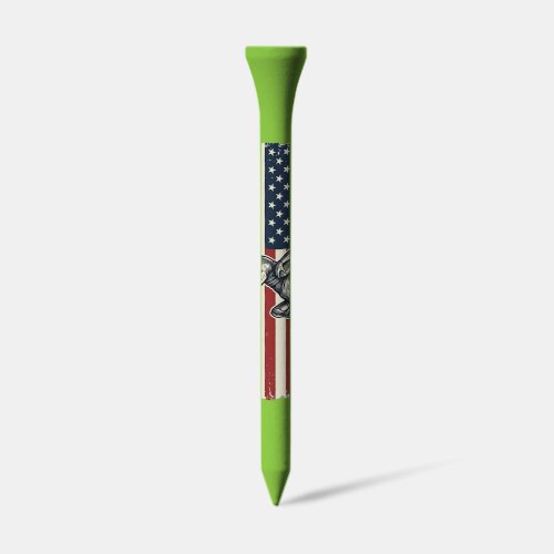 Football Pawpaw Vintage American Flag Shirt Design Golf Tees