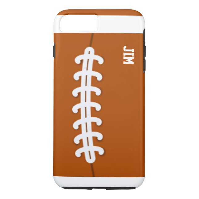Football Personalized iPhone 7 Plus Case (Back)