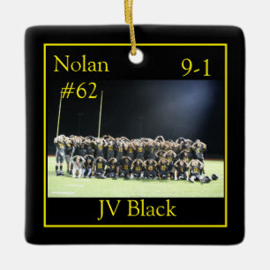 Football Personalized Ornament