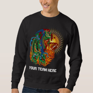 Football Phoenix Bird "Rise Again!" Think you can? Sweatshirt
