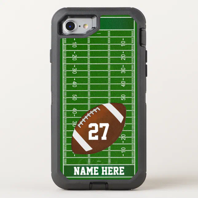Football Phone Cases, NAME and NUMBER Otterbox iPhone Case Football Phone Cases, NAME and NUMBER Otterbox iPhone Case