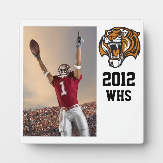Football Photo Plaque - SRF (Front)