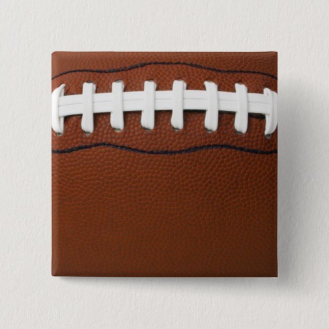 Football Pinback Button (Front)