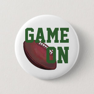 Football Pinback Button