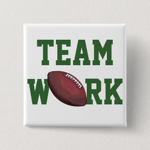 Football Pinback Button