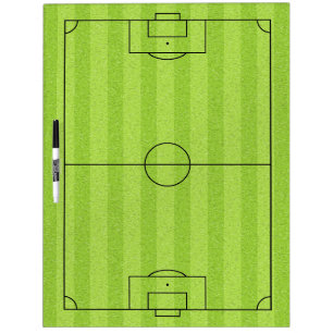 Football Pitch Coach's / soccer field Dry Erase Board