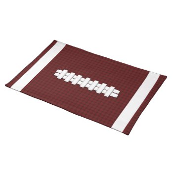 Football Placemat by KitchenShoppe at Zazzle