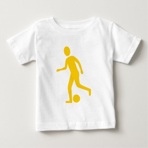 Football Player _ Amber Baby T_Shirt