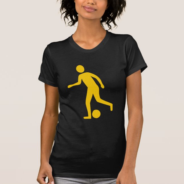 Football Player - Amber T-Shirt (Front)