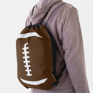 Football Player Custom Team Color Sports Drawstring Bag