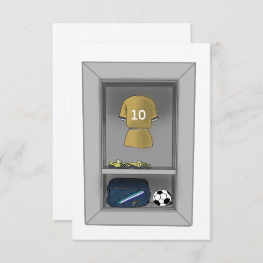 Football player design (Front/Back)