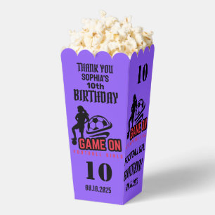 Football Player Girl, Football Girl Team Favor Box