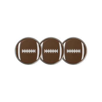 Football Player Or Coach Fun Sports Golf Ball Marker by SoccerMomsDepot at Zazzle