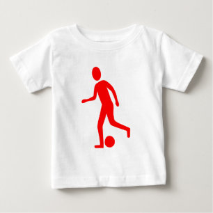 Football Player - Red Baby T-Shirt