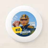 Football Player Senior Night Custom Photo Sports
