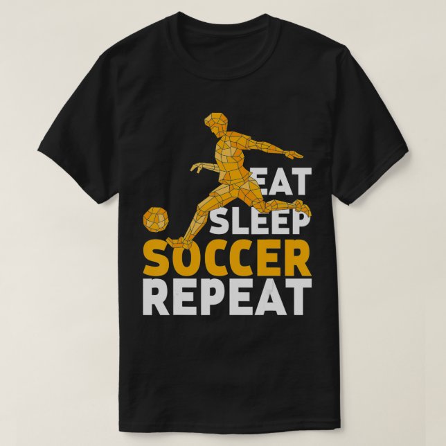Football Player Soccer Lover Gift Soccer  T-Shirt (Design Front)