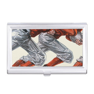 Football Players Business Card Case