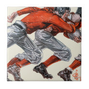 Football Players Ceramic Tile at Zazzle