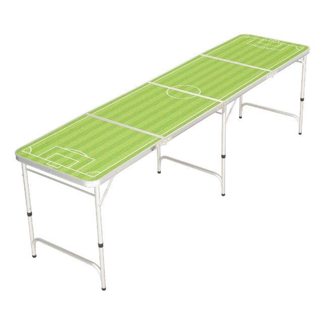 Football Players Drinking Beer Game Soccer Beer Pong Table (Angled)