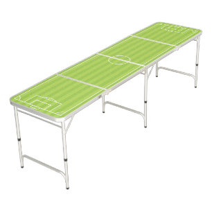 Football Players Drinking Beer Game Soccer Pong Table