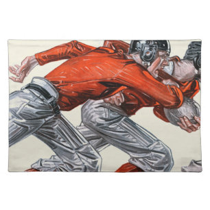 Football Players Placemat