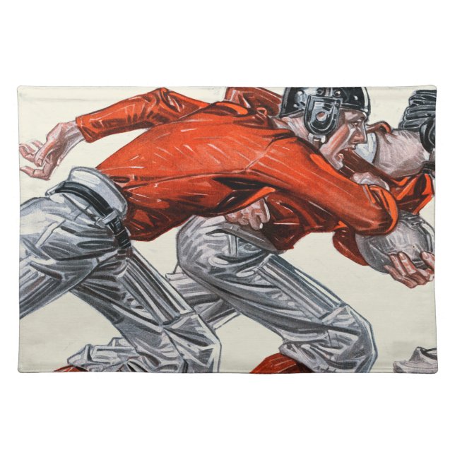 Football Players Placemat (Front)