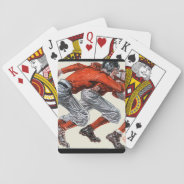 Football Players Playing Cards at Zazzle