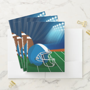 Football Pocket Folder