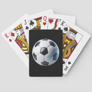 Football poker cards