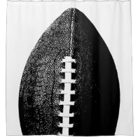 Football Pop Art - Black Modern Minimal Sports