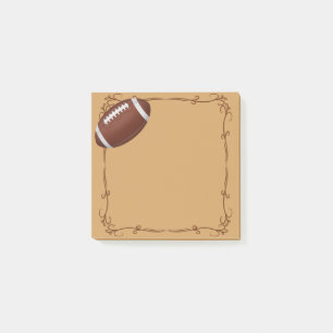 Football post-it notes