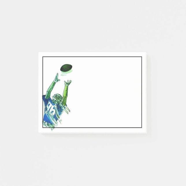 Football Post-it-Notes Post-it Notes (Front)