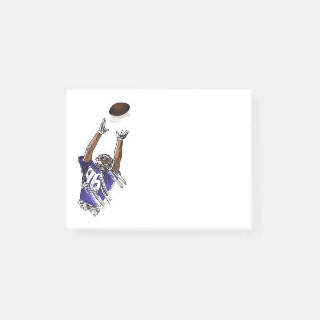 Football Post-it-Notes Post-it Notes (Front)