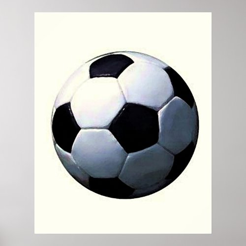 Football Poster Print _ Soccer Posters