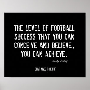 Football Quotes Posters & Prints | Zazzle