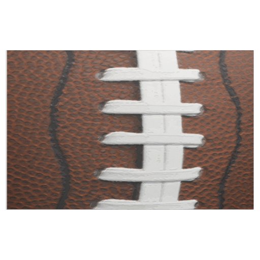 Football Print Pattern Background Fabric