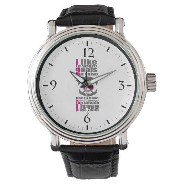 Football quote succes life watch (Front)