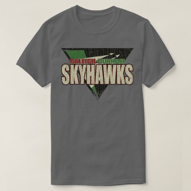 Football Raleigh Durham Skyhawks 1991 T-Shirt (Design Front)