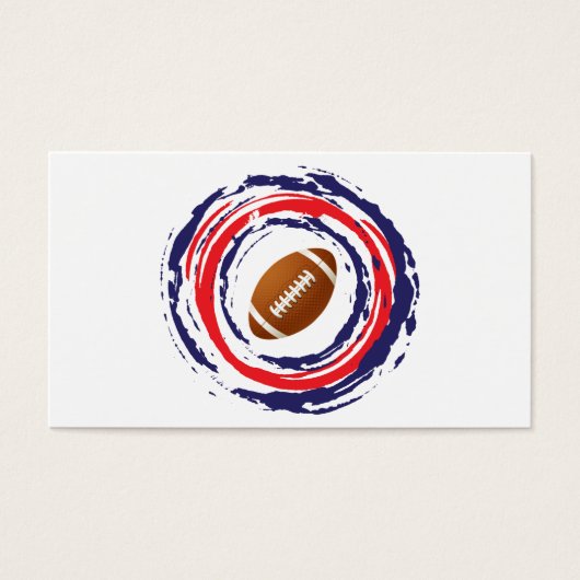 Football Red Blue And White (Front)