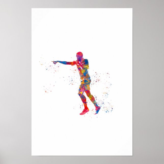 Football referee poster (Front)