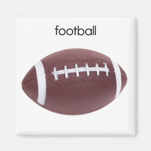 Football Refrigerator Magnet